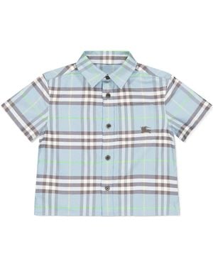 Burberry Simple Shirt - Blue