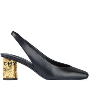 Givenchy Open-Back High-Heeled Sandals - Blue
