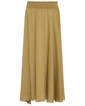 Marella Flared Skirt - Natural