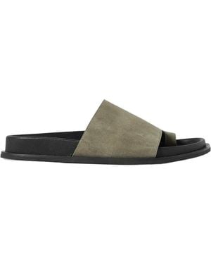 St. Agni Loe Suede Slippers - Multicolor