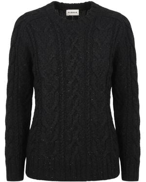 P.A.R.O.S.H. Crew-Neck Sweater - Black