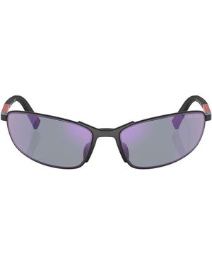 Prada Linea Rossa Prada Eyewear Cat-Eye Sunglasses - White