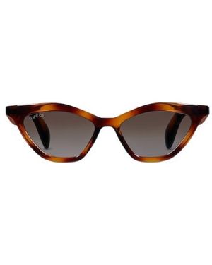 Gucci Eyewear Cat Eye Sunglasses - Multicolour