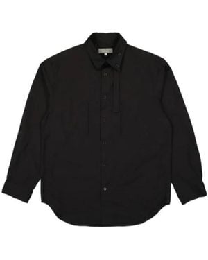 Yohji Yamamoto J-Chain Stitch Shirt - Black