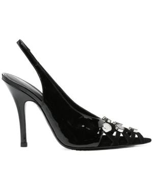 The Attico 110Mm Fiona Pumps - Black