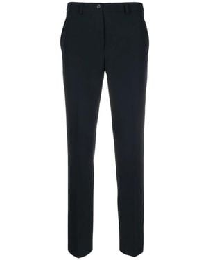 Seventy Cropped Slim-Cut Pants - Black