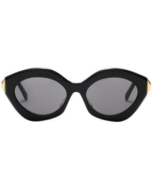 Loewe Coil Cateye Sunglasses - White