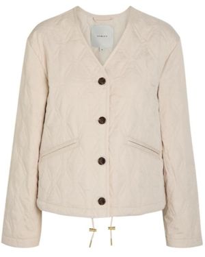 Varley Saba Quilted Jacket - Natural