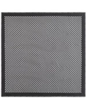 Gucci Gg Wool Shawl - Gray