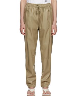 Low Classic Logo Casual Pants - Natural
