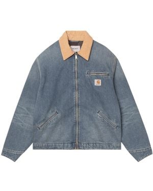 Carhartt Og Detroit Jacket - Blue