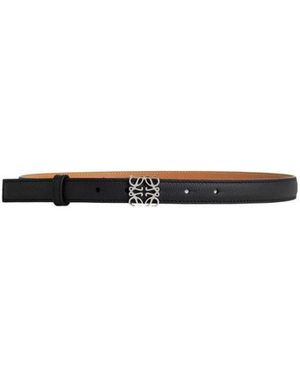 Loewe Anagram Logo-Buckled Belt - White