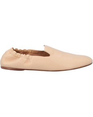 Maison Margiela Solid Color Loafers - Natural