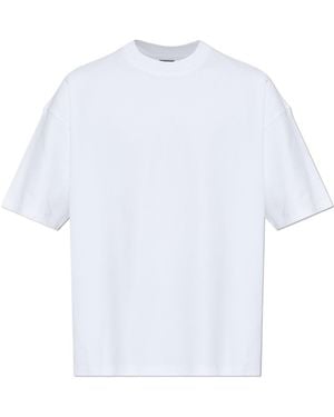 DARKPARK Crew Neck Short-Sleeved T-Shirt - White