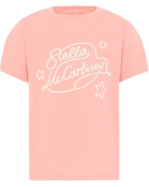 Stella McCartney Crew Neck T-Shirt - Pink