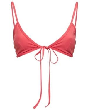 Christopher Esber Looped Tie Bikini Top - Red