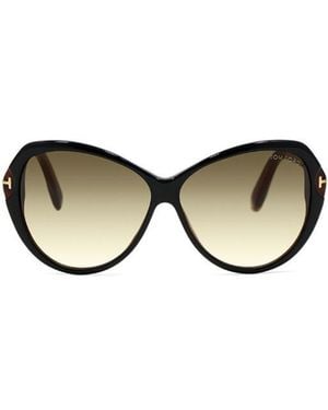 Tom Ford Logo Sunglasses - Metallic