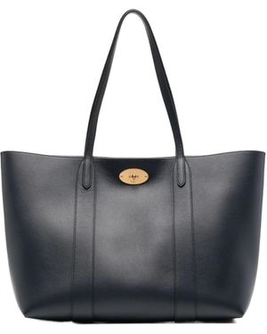 Mulberry Grained Leather Tote Bag - Black
