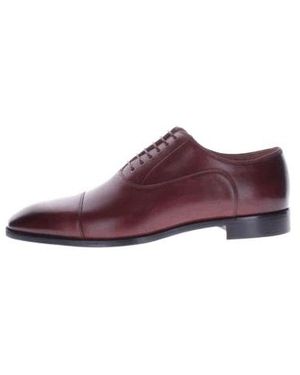Christian Louboutin Lace-Up Flat Oxfords - Purple
