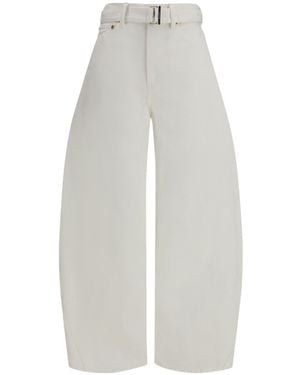 Sacai Denim Jeans - White