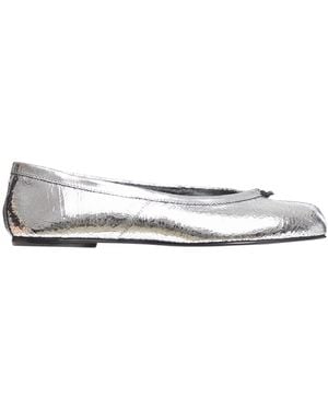 Maison Margiela Tabi Broken Mirror New Ballerinas - White