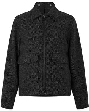 Paul Smith Textured Wool Jacket - Black