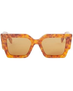 Off-White c/o Virgil Abloh Square Frame Sunglasses - Multicolor