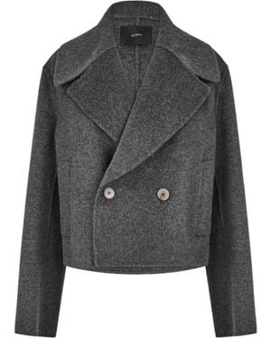 JOSEPH Double-Breasted Casual Jacket - Gray