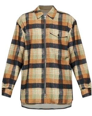 Dries Van Noten Long Sleeve Shirt - Grey