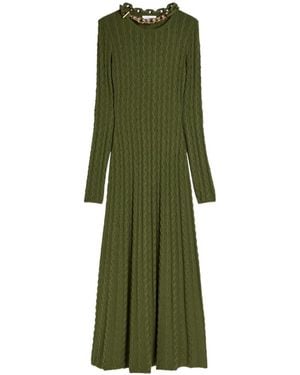 Rabanne Medium-Length Dress - Green