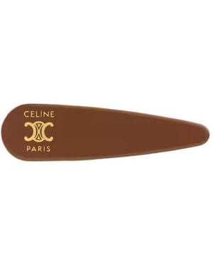 Celine Hair Clip - Brown