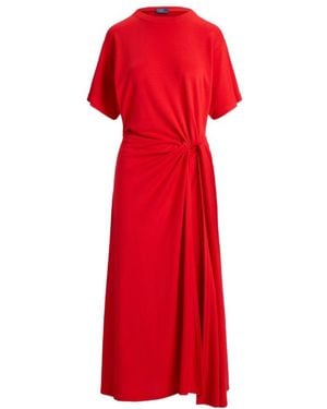 Polo Ralph Lauren Twist Detail Dress - Red