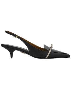 Ferragamo Ferragamo Pointed Toe Slingback Court Shoes - Multicolour