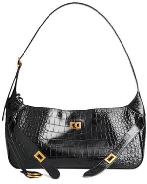Balenciaga Bel Air Shoulder Bag Small - Black