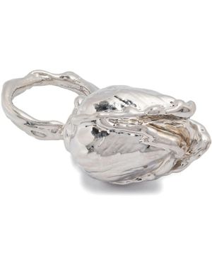 Marni Irregular Ring - White