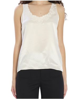 Celine Embroidered Top - White
