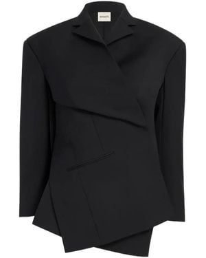 KHAITE Palto Jacket - Black
