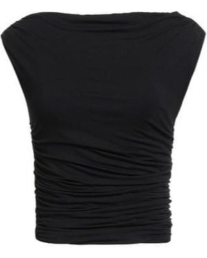Rag & Bone Solid-Color Short-Sleeved T-Shirt - Black