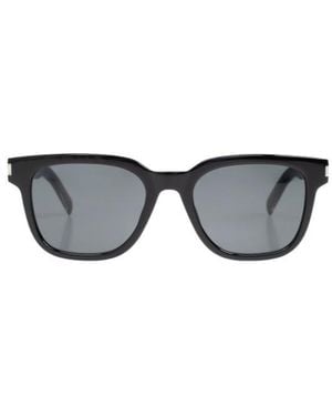 Saint Laurent Eyewear Square Frame Sunglasses - Multicolour