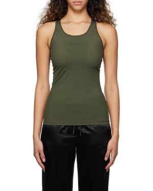Jil Sander Logo-Print Tank Top - Multicolor