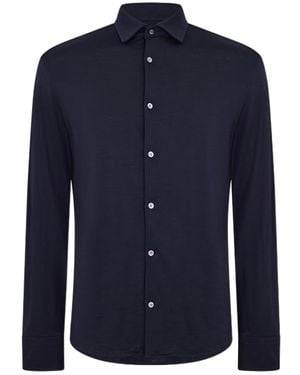 Jacob Cohen Long-Sleeve Plain Shirt - Blue