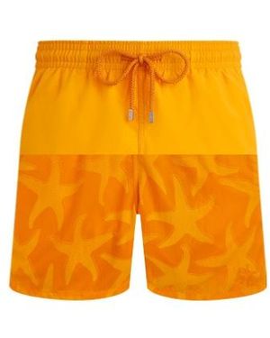 Vilebrequin Drawstring Swim Shorts - Orange
