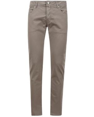 Jacob Cohen Slim-Fit Trousers - Grey