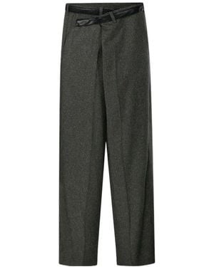 DARKPARK Gaia Wide Leg Pants - Gray
