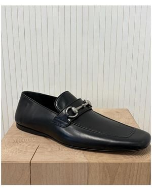 Gucci Flat Moccasins - Black