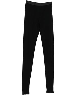 forte_forte Knitted Leggings - Black