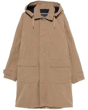 Herno Hooded Drawstring Parka - Natural