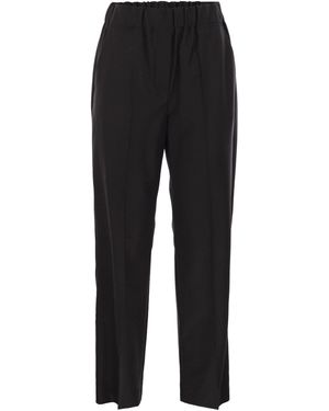 Weekend by Maxmara Hateley Pleated Pants - Black