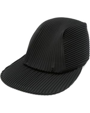 HOMME PLISSÉ ISSEY MIYAKE バケットハット 黒 Homme Plissé Issey Miyake Hats for Men | Online Sale up to 43% off