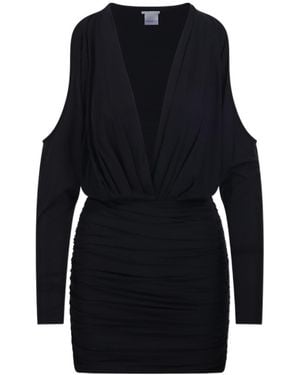 Amazuìn Olivia Draped Mini Dress - Blue